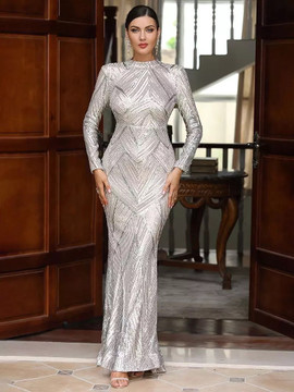 Dilara Gown - Silver