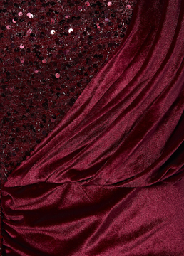 Shanaya Gown - Maroon