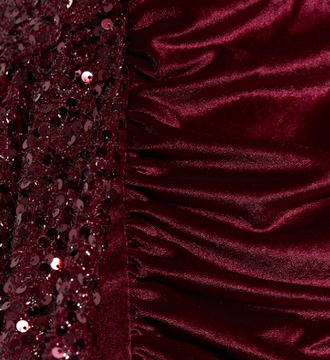 Shanaya Gown - Maroon