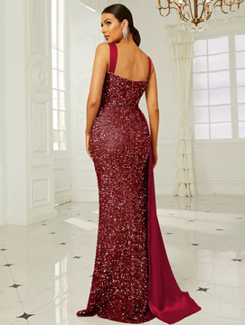 Nikita Gown - Wine Red