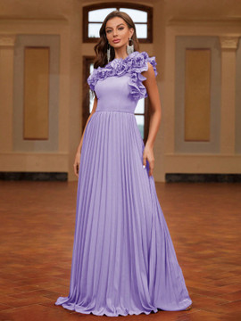 Olivia Gown - Lilac Purple