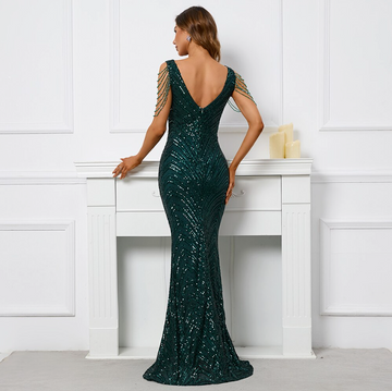 Vickie Gown - Emerald Green