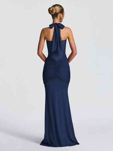 green emerald velvet dress Formal Gown for Year 12 Graduation WA A184 – Rendezvous Designs main image 0