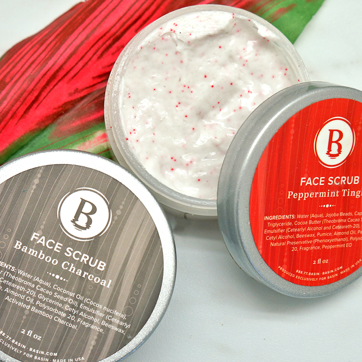 Face Scrub & Soap