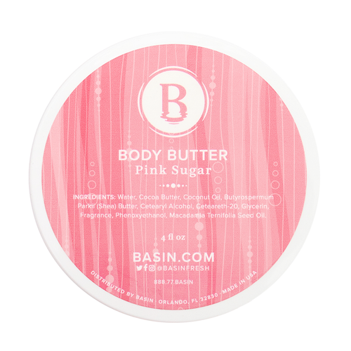 Pink Sugar Body Butter, Natural, Fresh, Uplifting