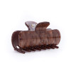 Eco Friendly Marble Claw Clip Brunette