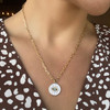 Celestial Necklace-Evil Eye, White