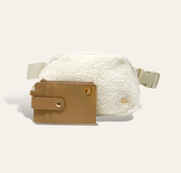 All You Need Belt Bag Cream Sherpa