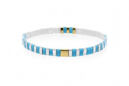 Light Blue Miyuki Bracelet