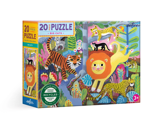 Big Cats 20 Piece Puzzle