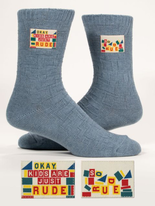 Kids Are Rude Tag Socks S/M