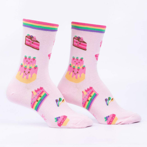 Life is Better With Cake Women's Crew Socks