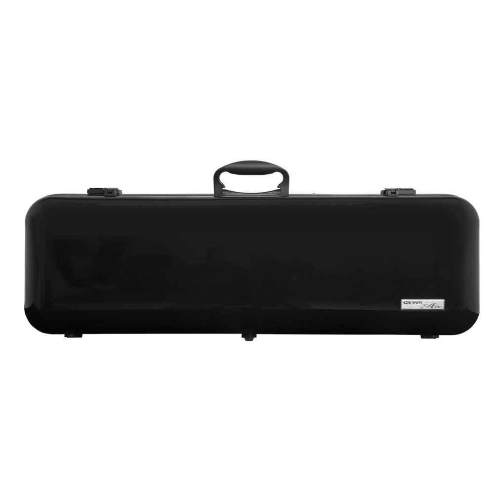 GEWA Air 2.1 Violin Case – Oblong, 4/4, Black High Gloss