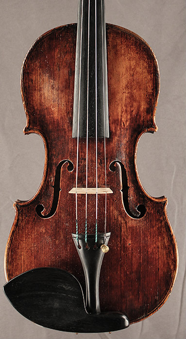 Jacques Boquay German Violin with French label ca. 1736 Princeton Violins