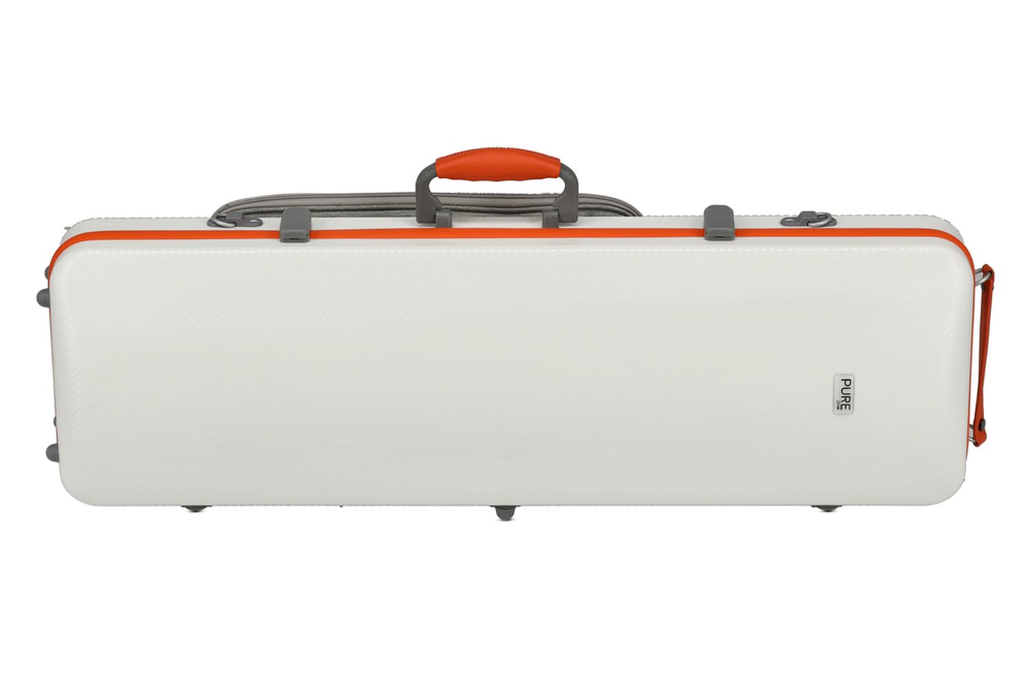 PURE by GEWA Violin Case – Polycarbonate, Oblong, White/Black