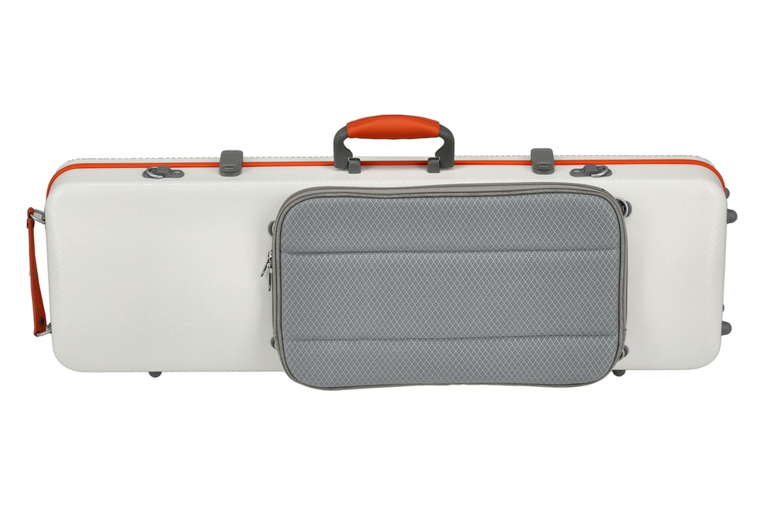 PURE by GEWA Violin Case – Polycarbonate, Oblong, White/Black