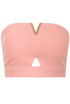 V-Cut Crop Tops - 4 colours