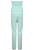 Mint Strapless Bandeau Jumpsuit