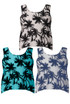 Palm Tree Crop Top - 3 Colours