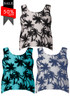 Palm Tree Crop Top - 3 Colours