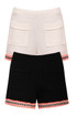 Contrast Textured Knitted Shorts - 2 Colours