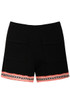 Contrast Textured Knitted Shorts - 2 Colours