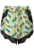 Banana Printed High Waisted Runner Shorts - 2 Shades