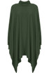 Roll Neck Jersey Long Sleeve Oversized Top - 8 Shades