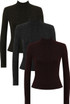 Lurex Knitted Long SleeveTops - 3 Colours