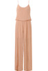 Vertical Pleated Textured Palazzo Jumpsuit - 3 Colours