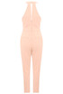 Crossover Halter Neck Jumpsuits - 2 Colours