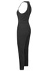 Crossover Halter Neck Jumpsuits - 2 Colours