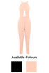 Crossover Halter Neck Jumpsuits - 2 Colours