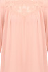 Lace Textured 3/4 Sleeve Tops - 4 Colours