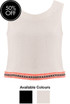 Embellished Linen Top - 2 colors