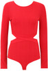 Cut Out Stretch Bodysuit - 4 Colours