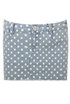 Light Blue Polka Dot Denim Mini Skirt