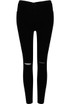 Super Stretch Knee Ripped Jeggings - 3 Colours