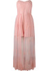 Lace Bandeau Chiffon Dress - 3 Colours