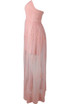 Lace Bandeau Chiffon Dress - 3 Colours