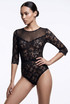 Lace Open Back Bodysuit - 3 Colours