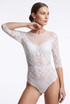 Lace Open Back Bodysuit - 3 Colours