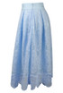 Lace Chiffon Lined Flare Skirt - 4 Colours