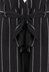 Pinstripe Playsuit with Maxi Overlay - 2 Colours