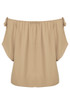Bardot Shoulder Tie Blouse - 5 Colours