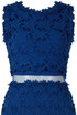 Floral Crochet Mesh Line Dress - 4 Colours
