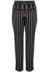 Stripe Waist Tie Trousers - 2 Colours