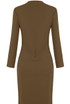 Gold Stud Textured Bodycon Dress - 3 Colours