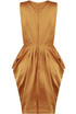 Satin Pleated Tulip Dress - 4 Colours