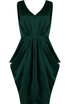 Satin Pleated Tulip Dress - 4 Colours